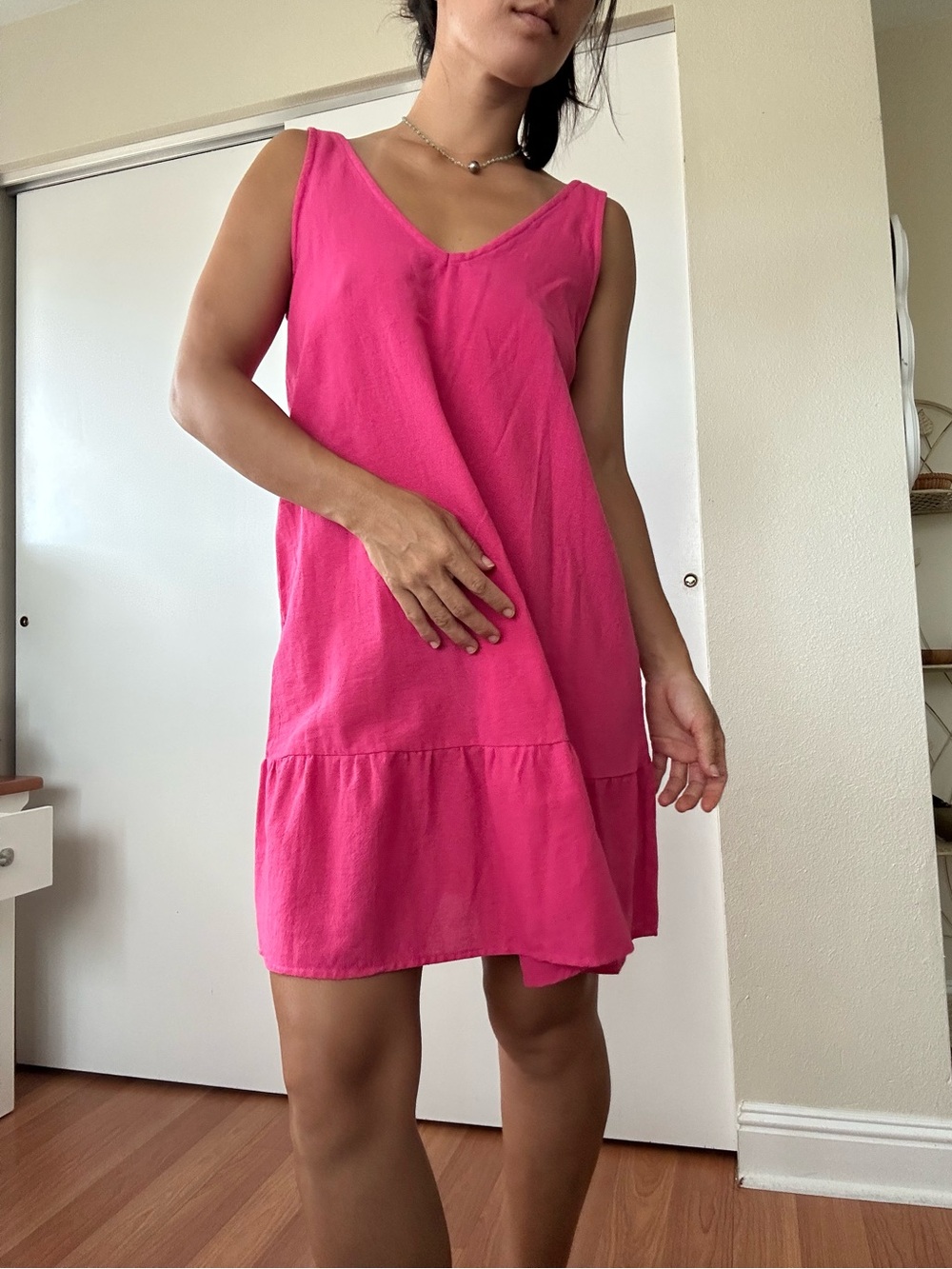 YIREH Linen Dress